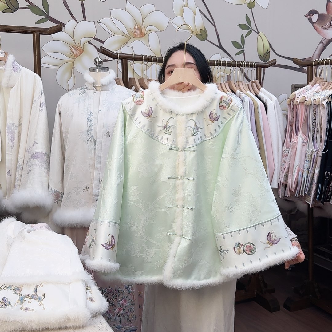 刺绣1特炸棉服胸围108