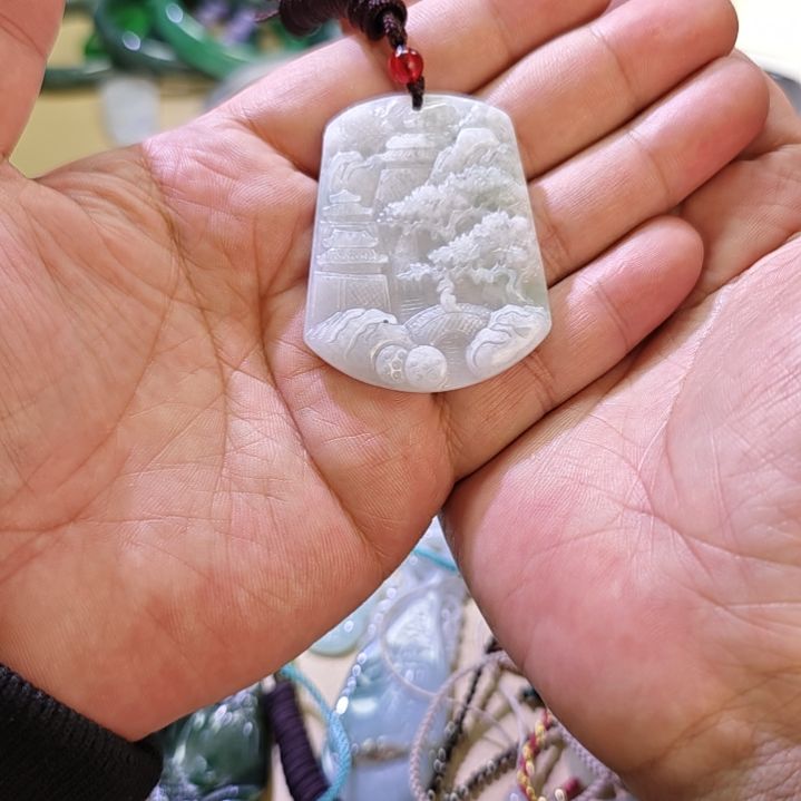 翡翠颈饰未镶嵌8428568859