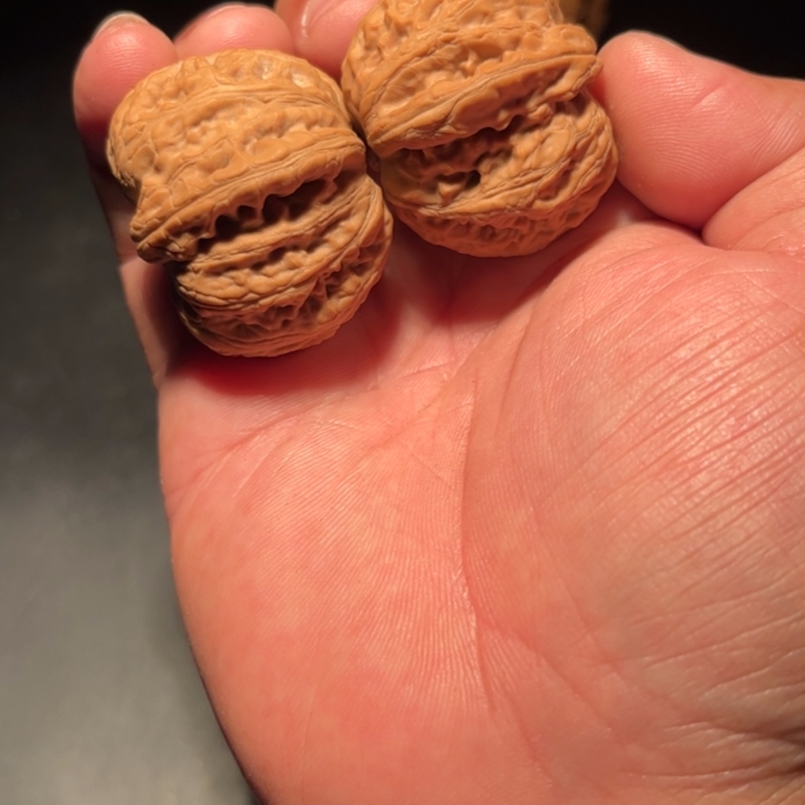 【闪购商品】岩*文玩核桃木制手把件