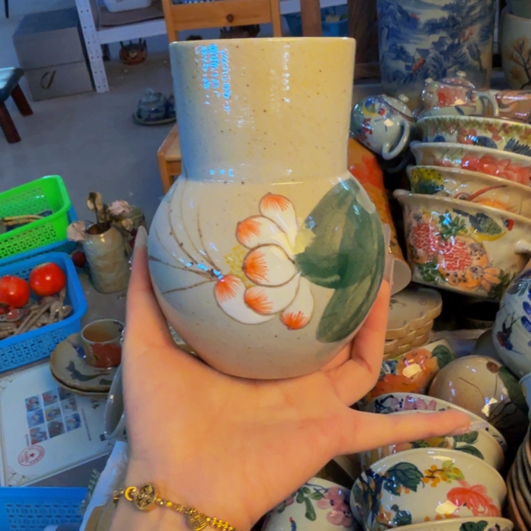 瓷片景德镇陶瓷手工手绘