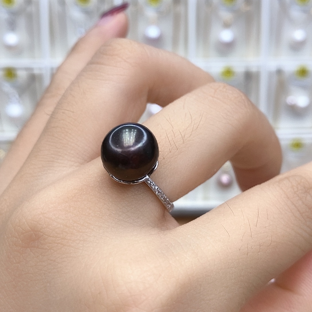 颈饰合金淡水珍珠