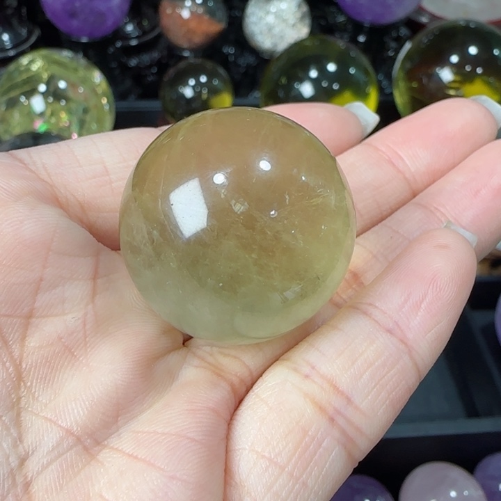 水晶天然水晶球D8未镶嵌天然