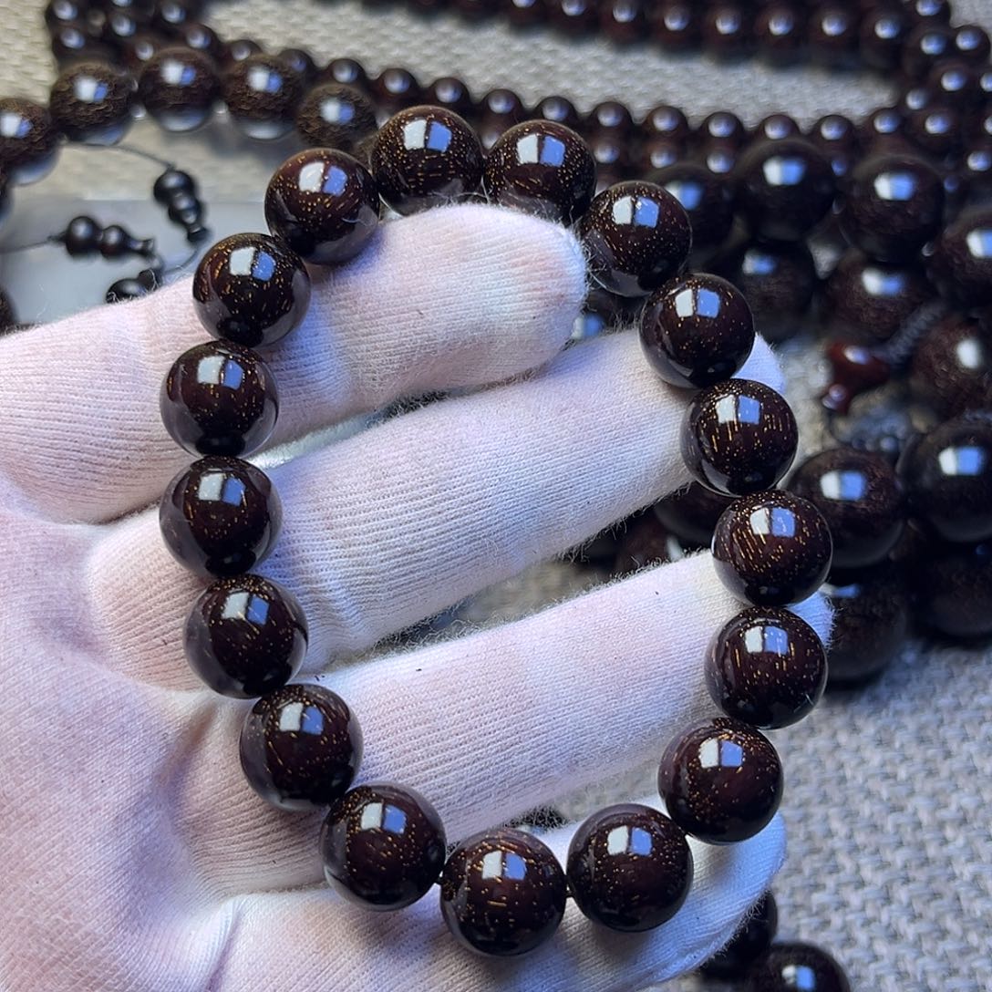 檀香紫檀（小叶紫檀）1.2 17颗满星