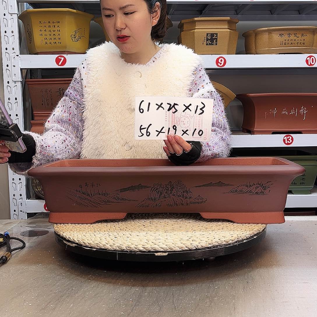 紫砂花盆紫砂花盆