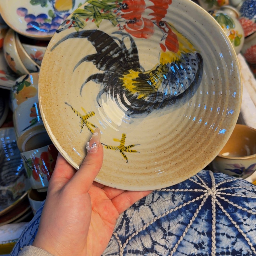 瓷片景德镇陶瓷手工手绘