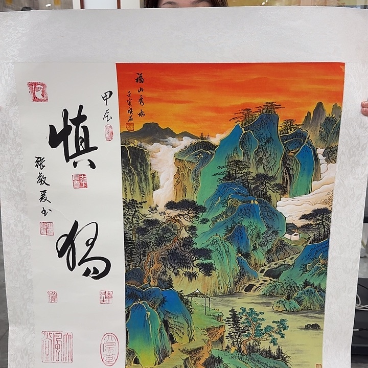 国画书法作品多次参加全国