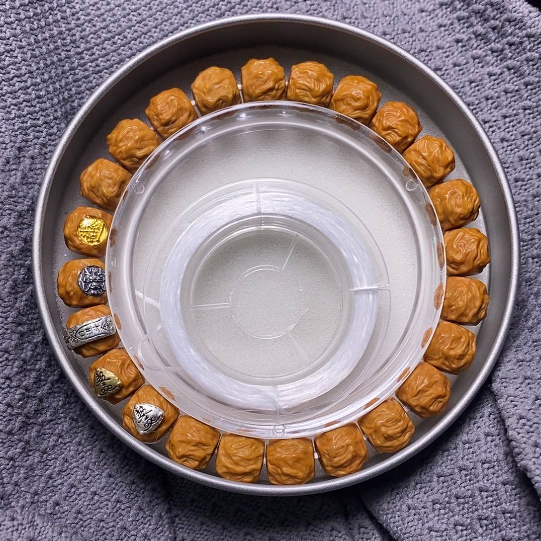 猴头核桃手串五标龙蛇之变尺寸10左右全品