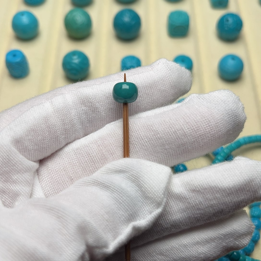 绿松石未镶嵌无镶嵌天然绿松石老型8