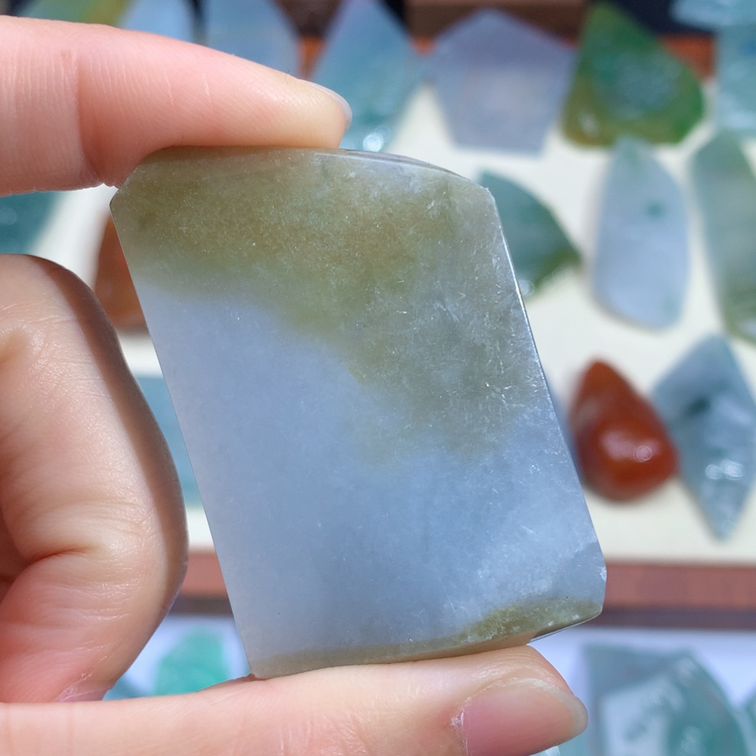 翡翠未镶嵌颈饰天然缅甸翡翠包邮