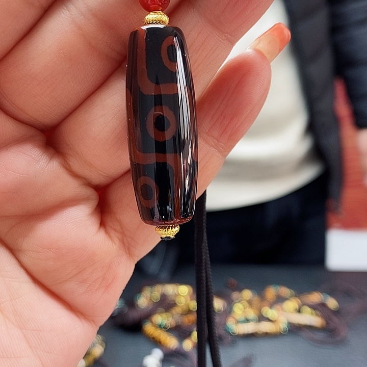 玛瑙/玉髓颈饰合金