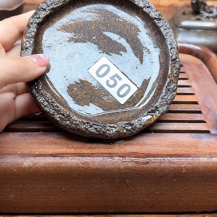 纯手工制作粗陶茶具