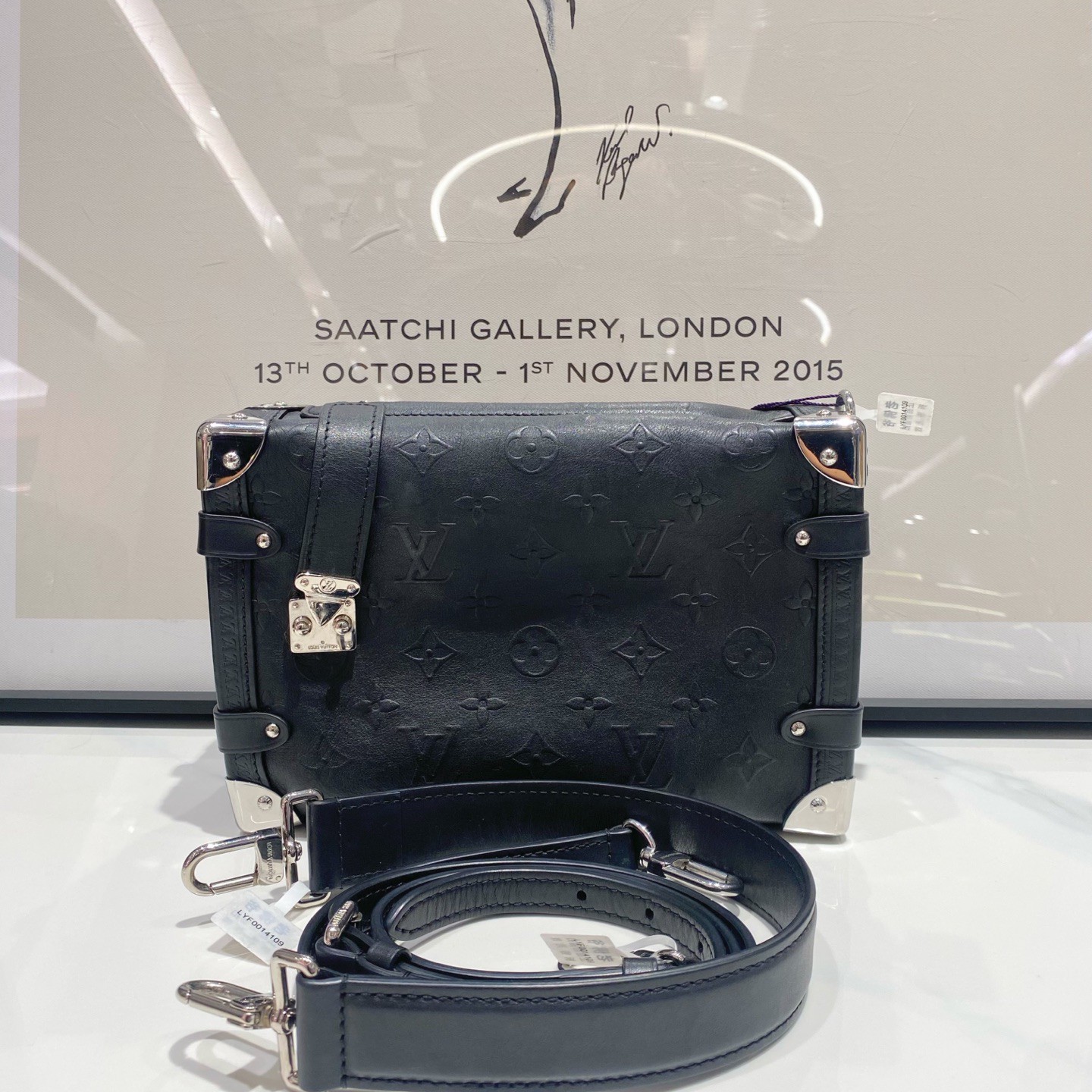 99新 LouisVuitton/路易威登 lv 谷爱凌side trunk 黑色 14109