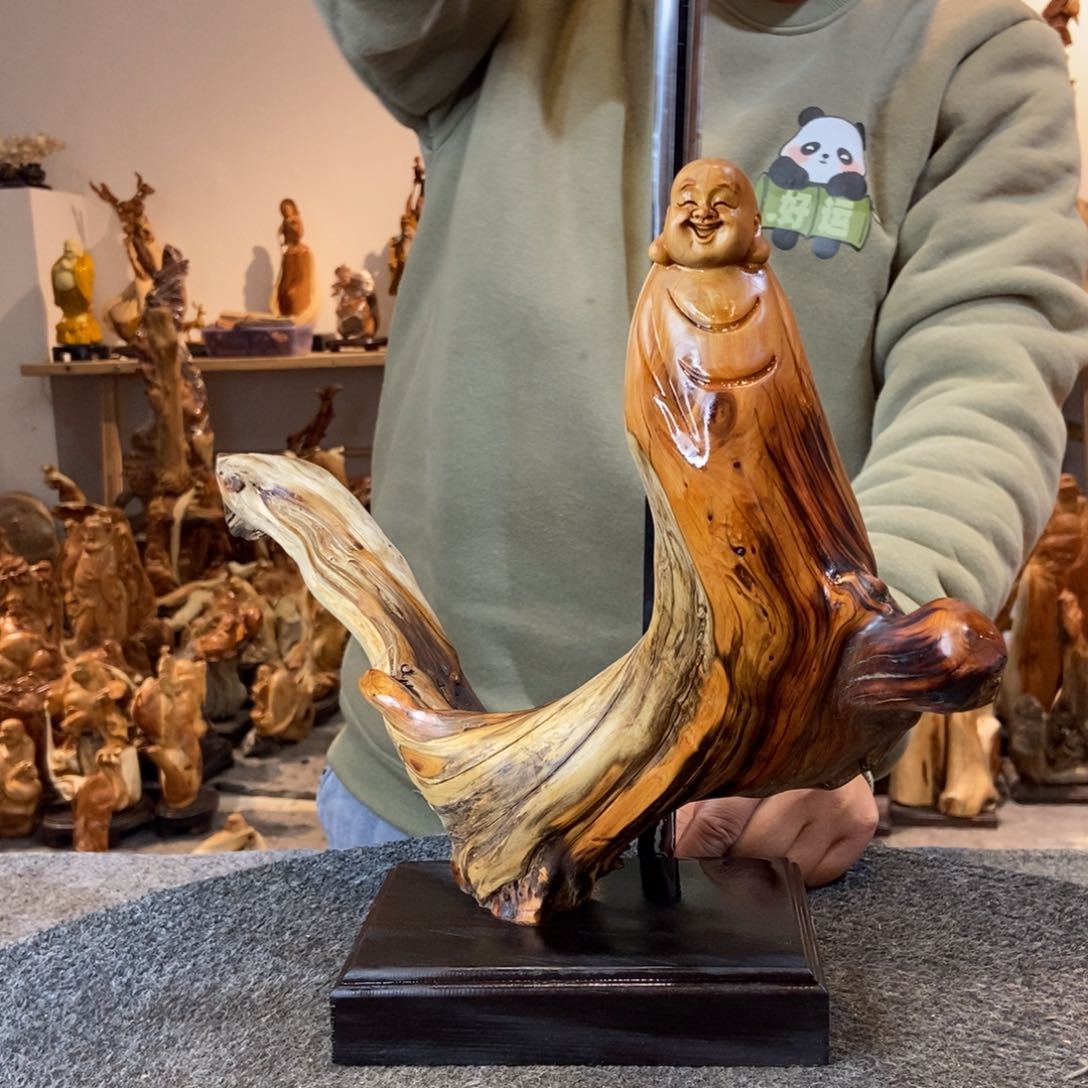 柏木（崖柏）太行崖柏根雕摆件