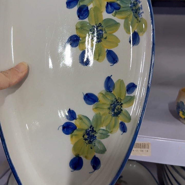瓷片景德镇高温釉下彩