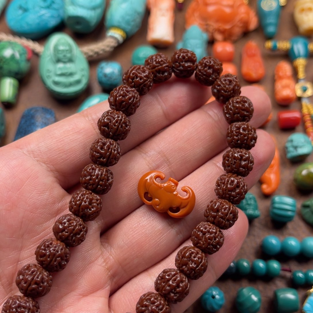 【闪购商品】小叶紫檀手串/手链花***央