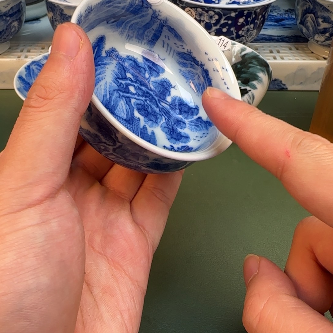 彦祖纯手工手绘茶具121