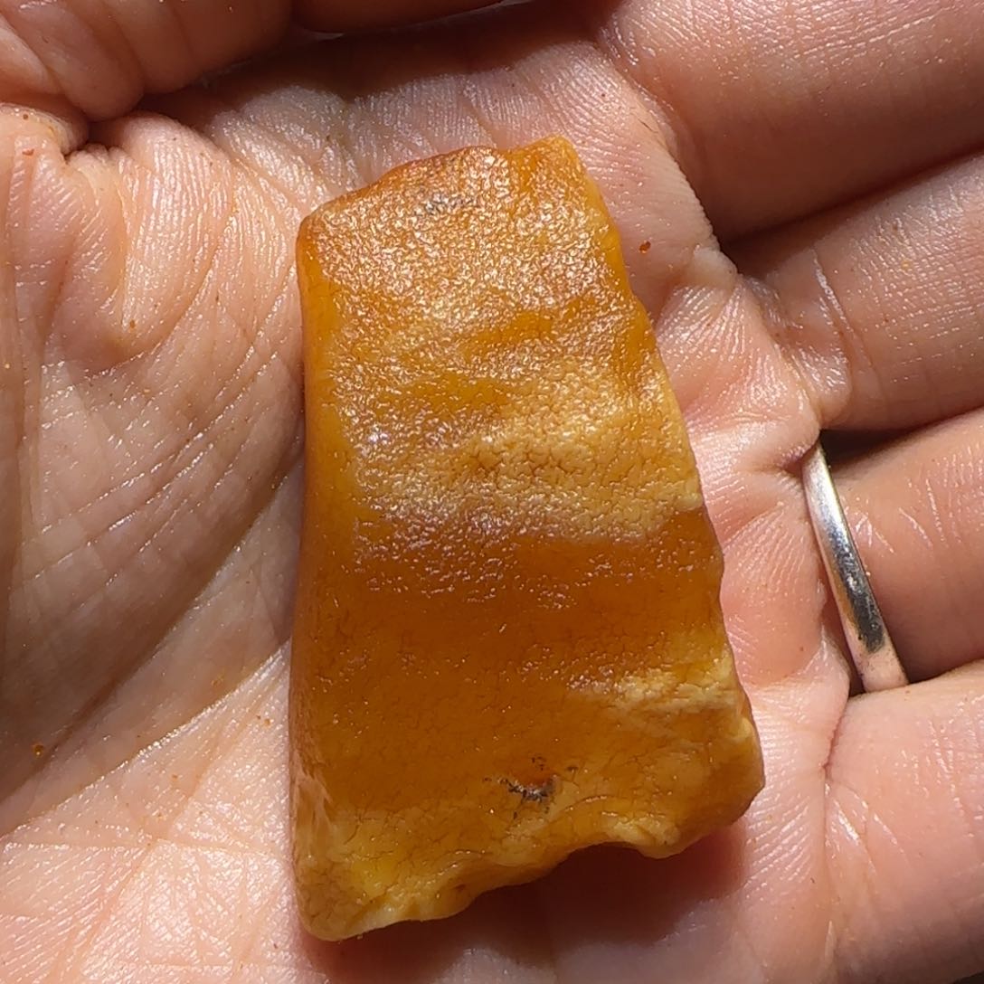 定制琥珀未镶嵌蜜*刀专拍