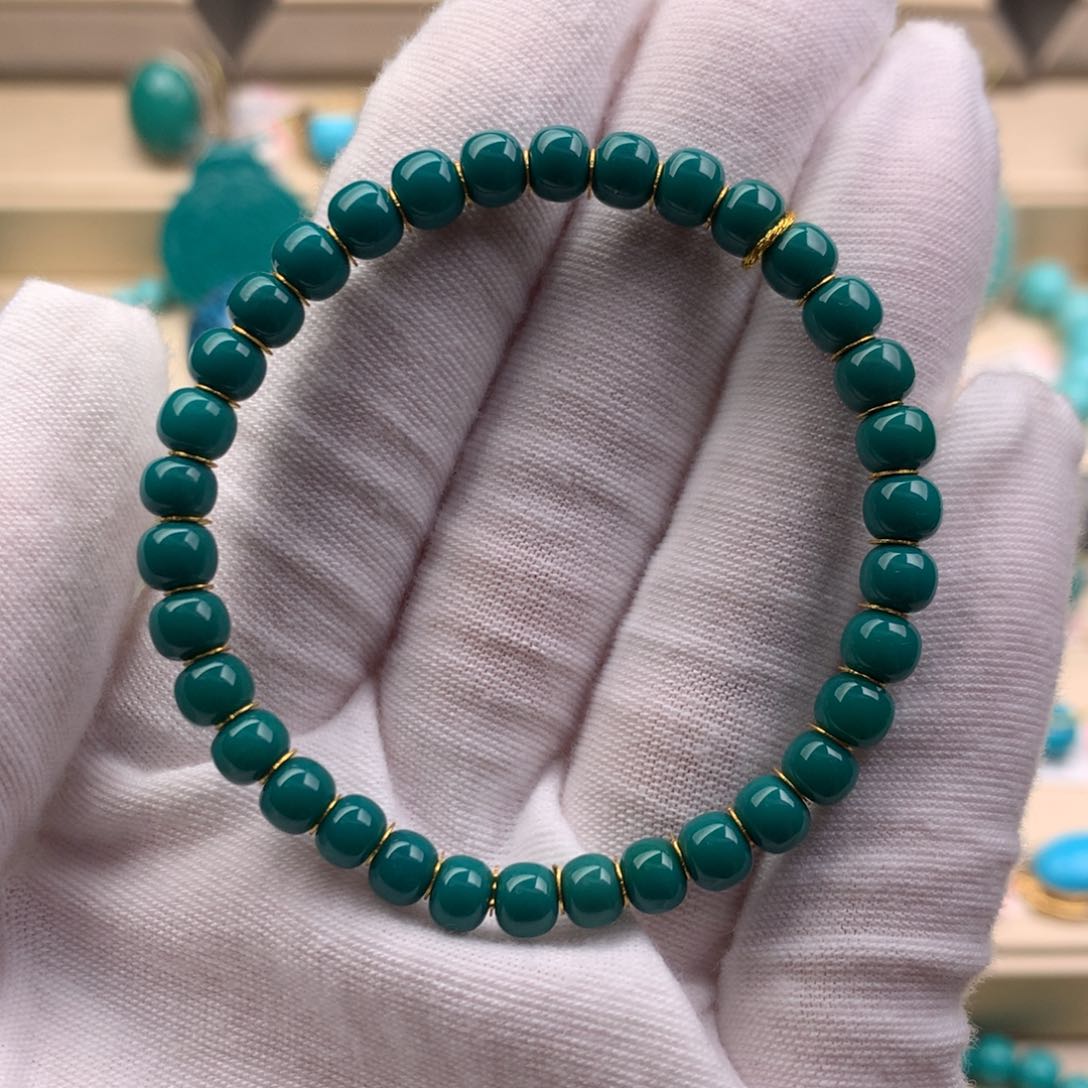 未镶嵌绿松石珠宝奇石