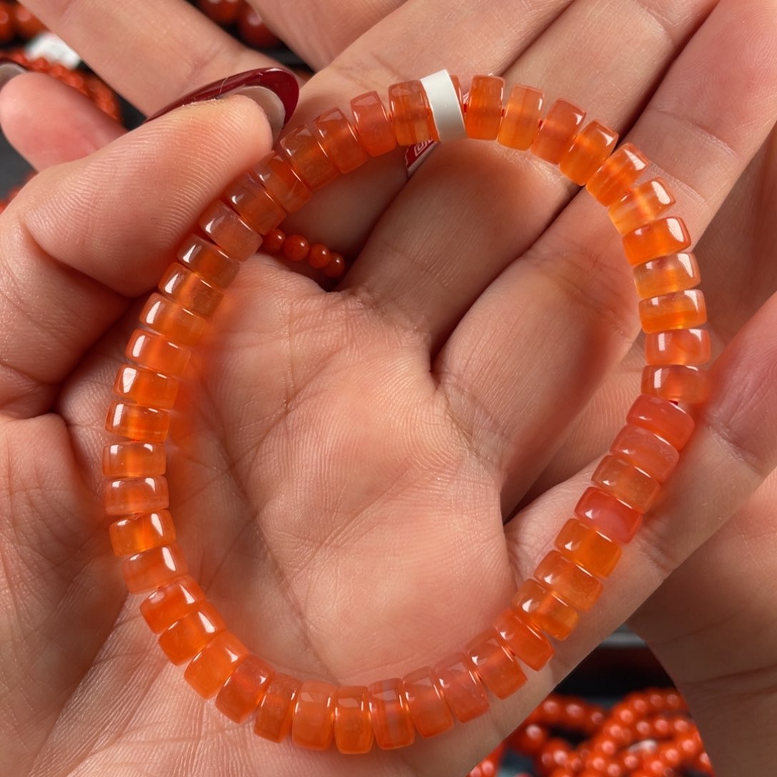 南红玛瑙手链未镶嵌妞7