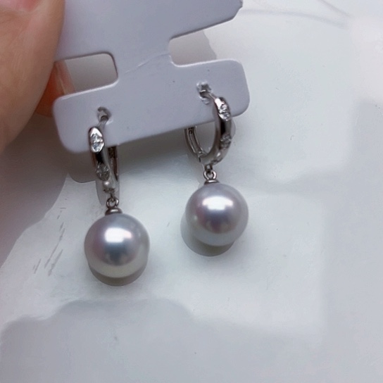 淡水珍珠耳饰未镶嵌