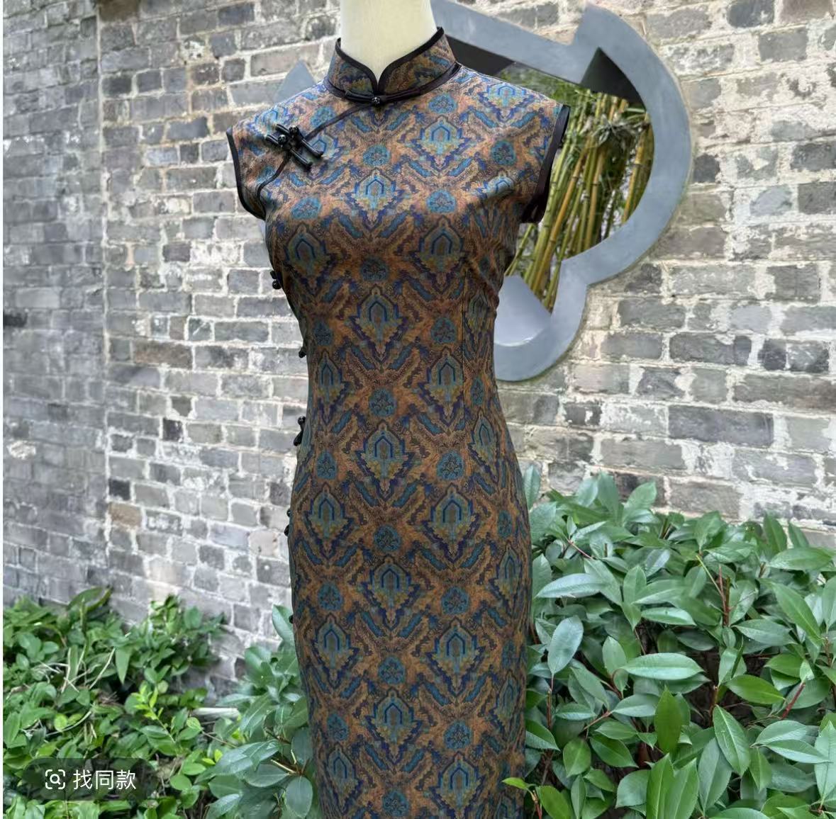 【金澜】2025新款优雅大方日常百搭修身女旗袍