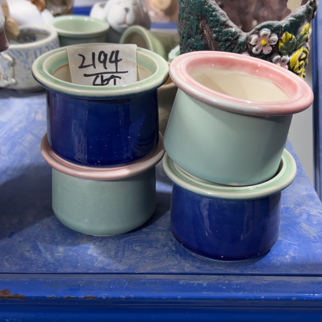 陶瓷多肉小花盆@@2194