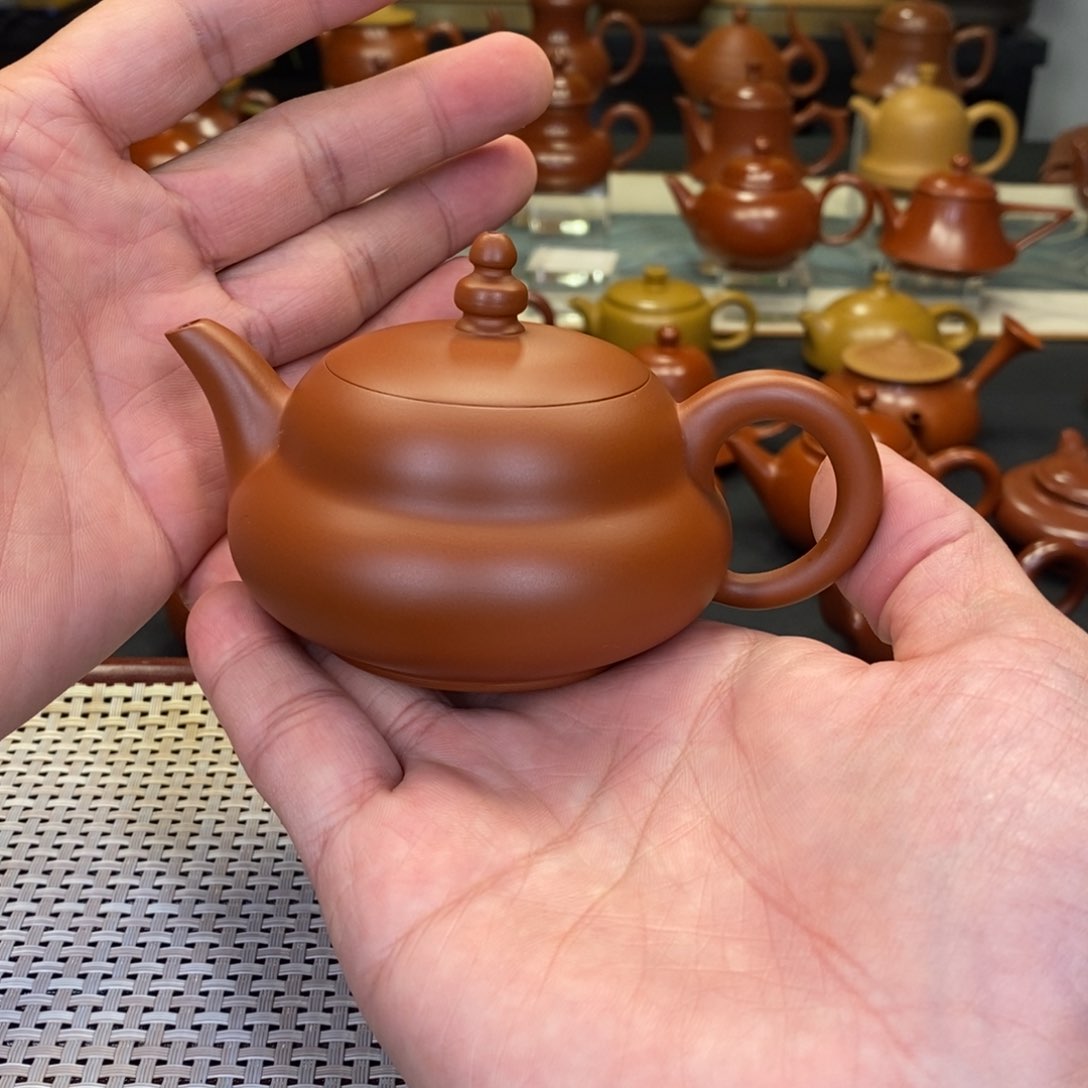 紫砂茶壶潮州手拉壶