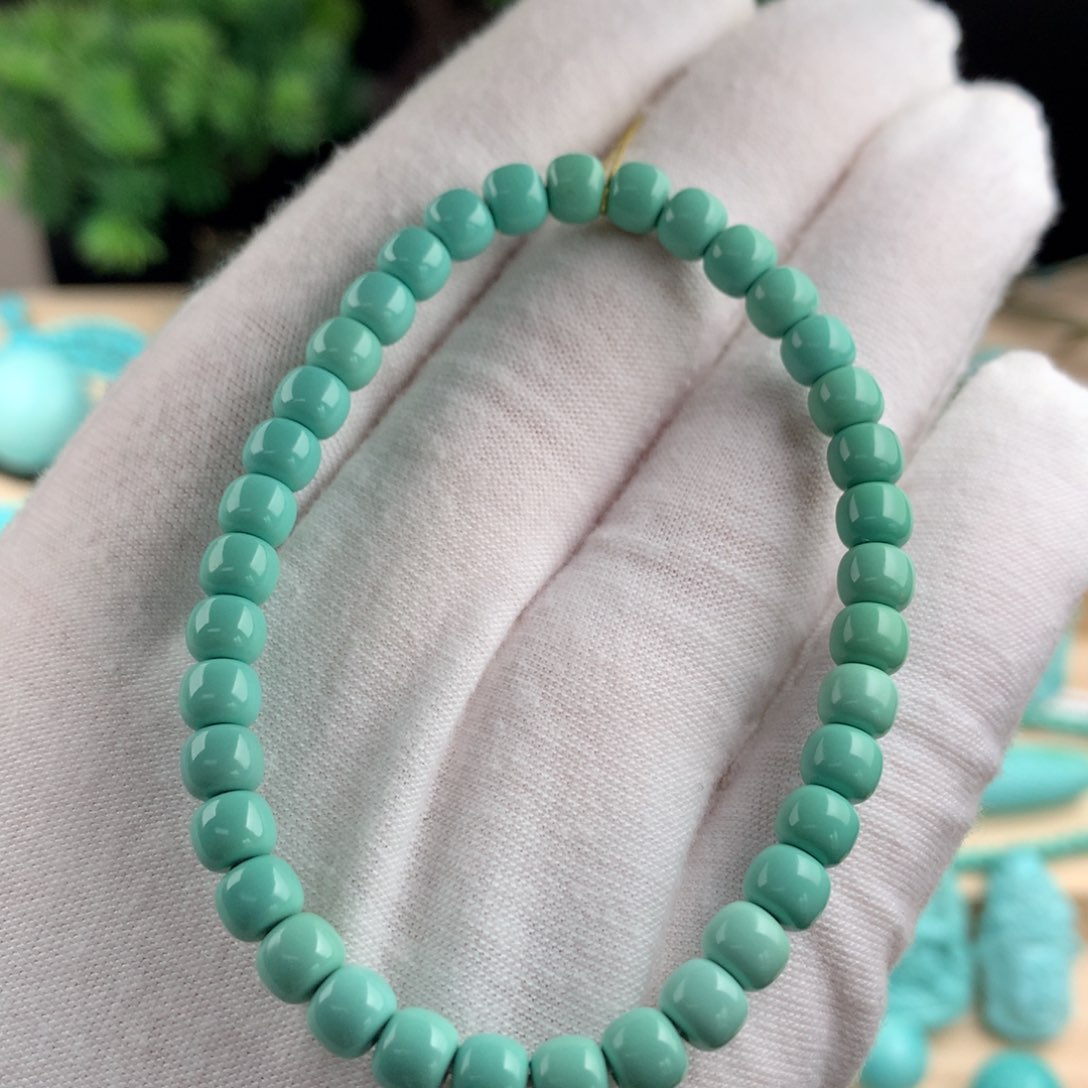 绿松石配珠卡5.5未镶嵌