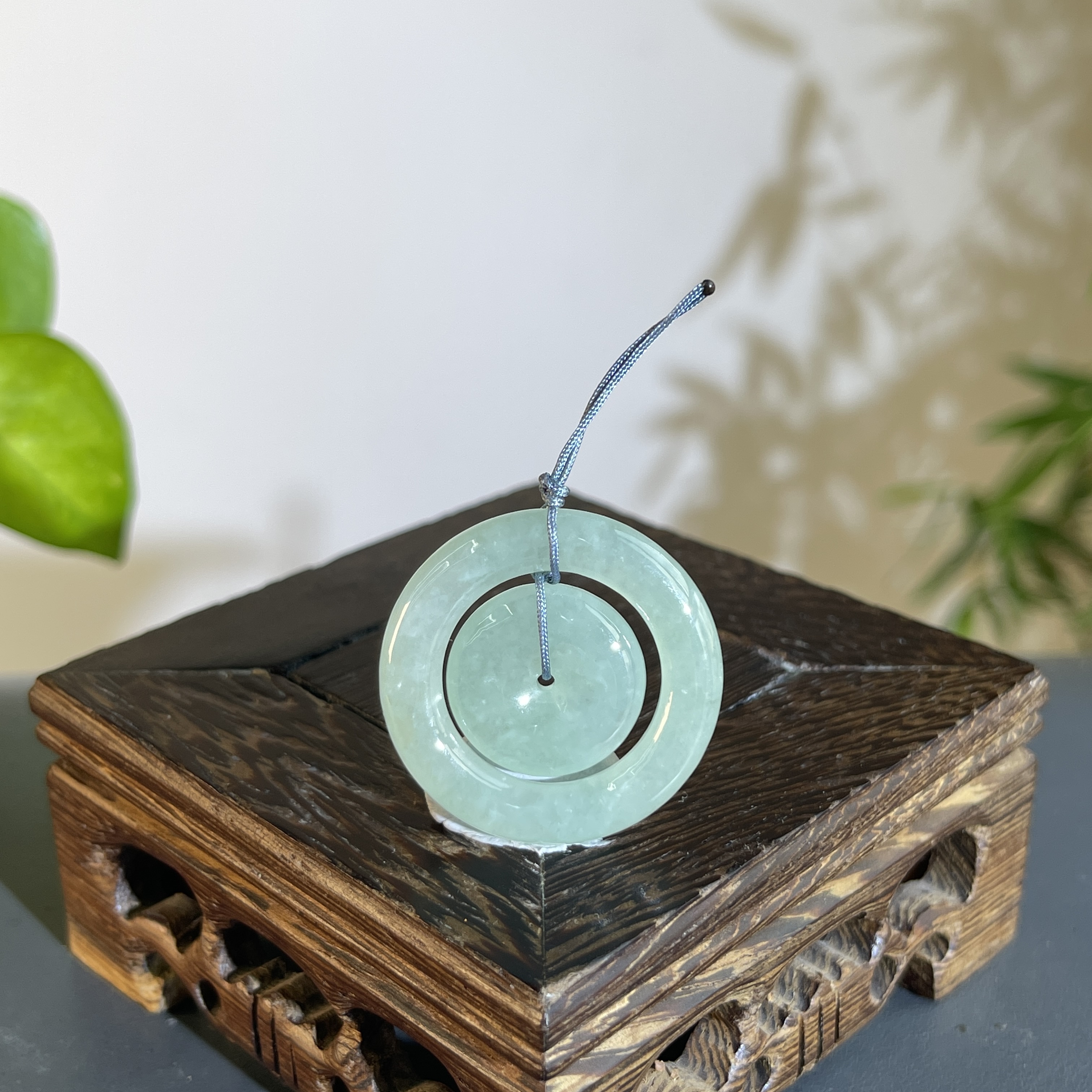 JTA11-05 天然缅甸翡翠A货  子母扣