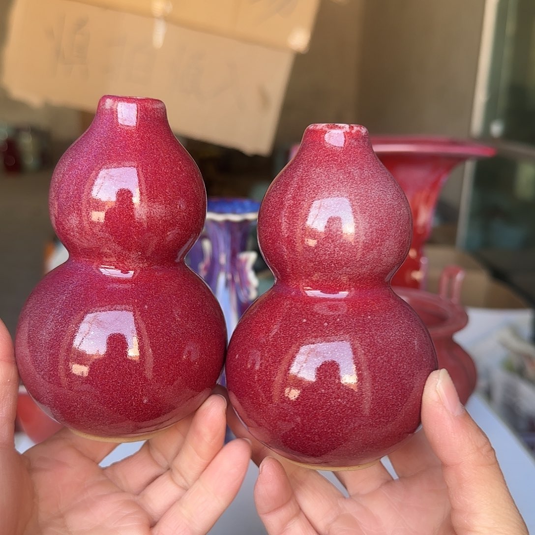 摆件陶郑家钧瓷摆件微瑕