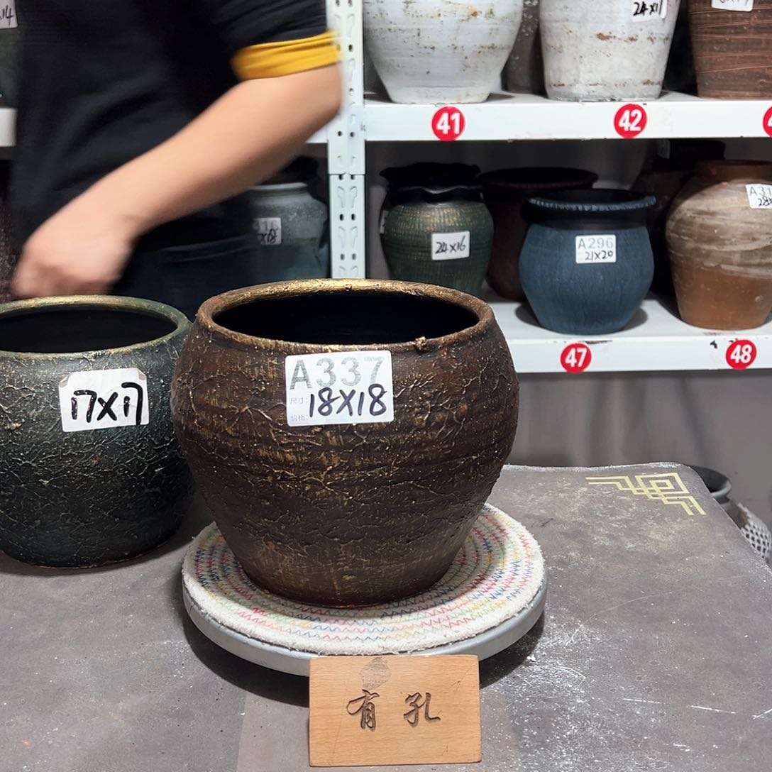 红陶60金色有孔有孔有孔