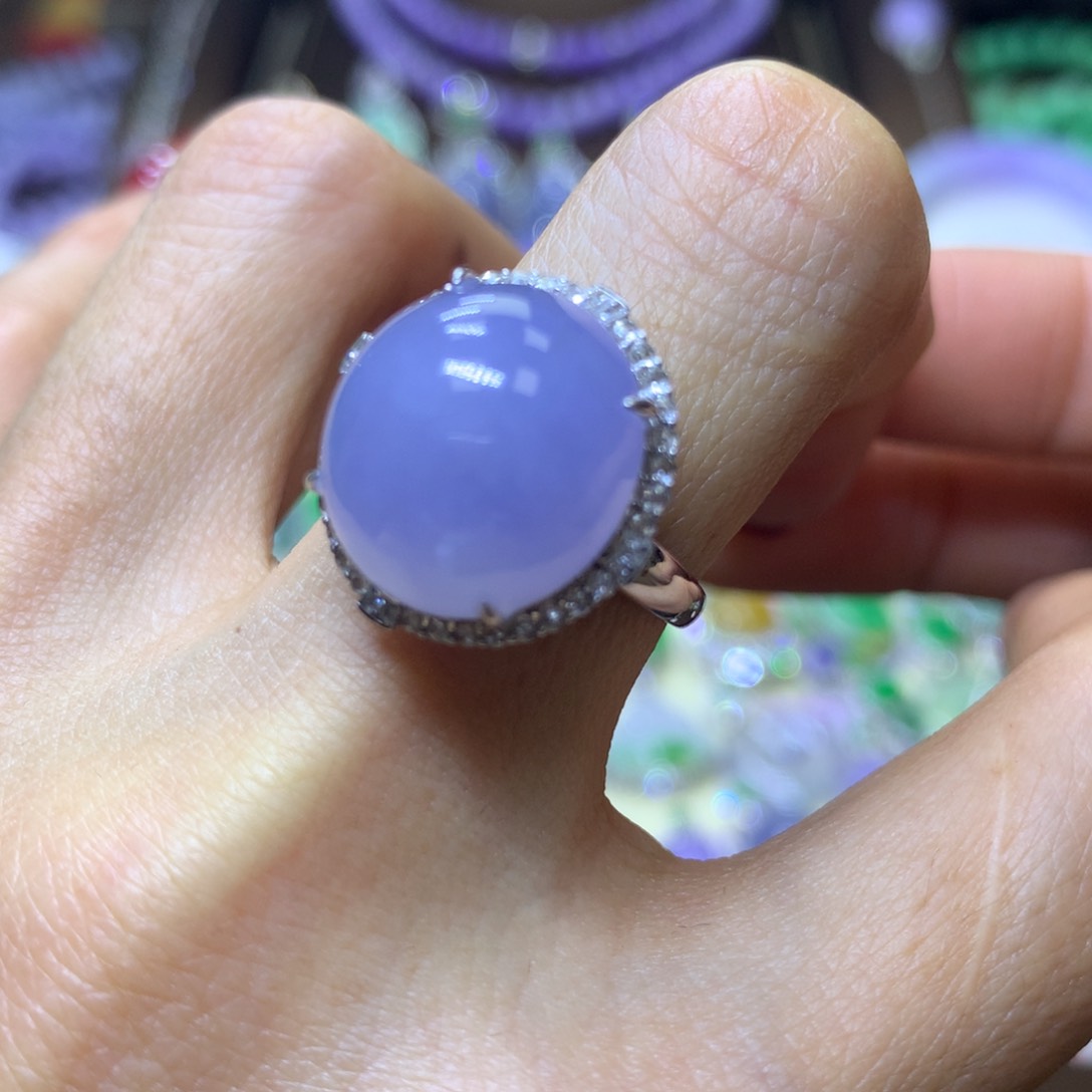 【闪购商品】翡翠颈饰18K金镶嵌翡翠