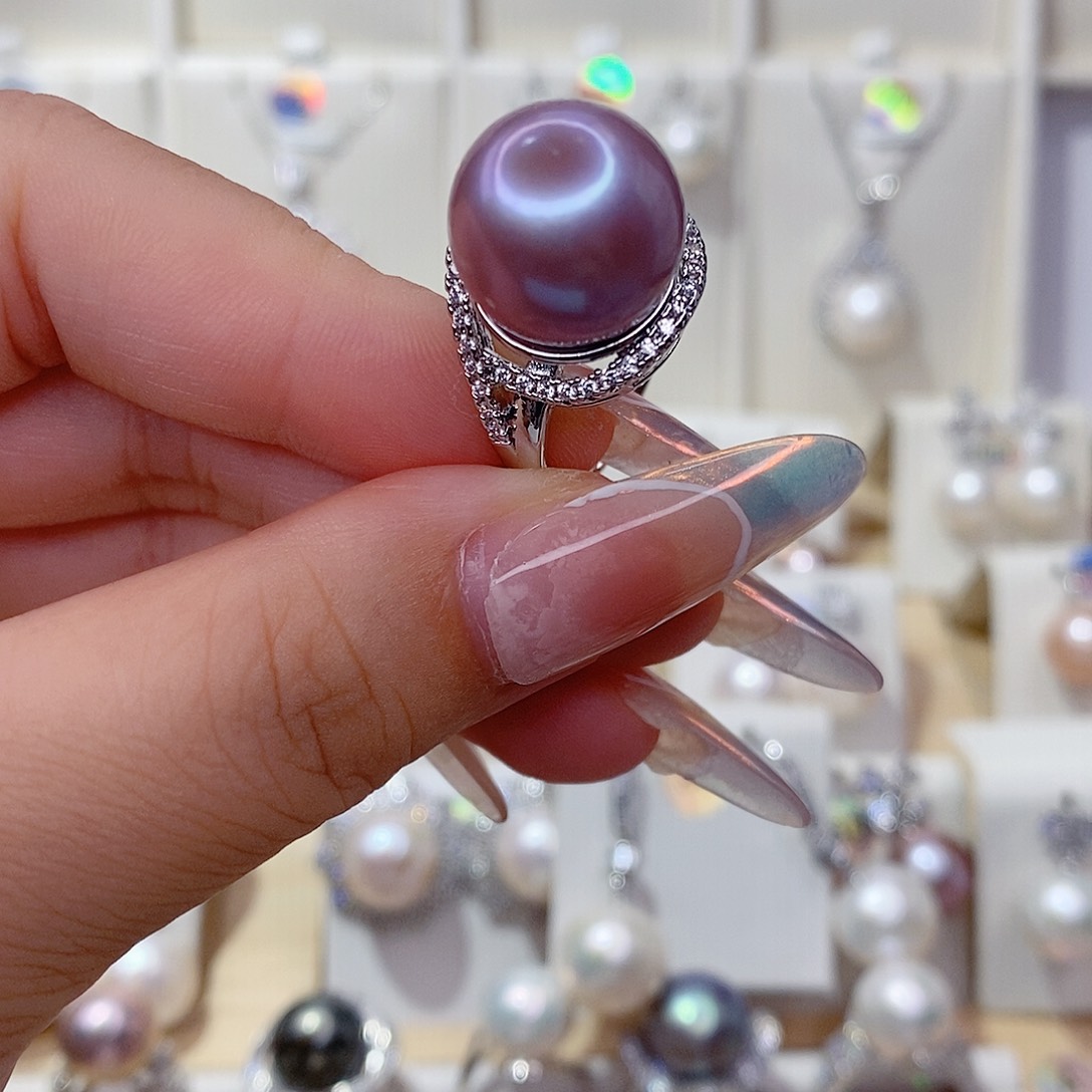 戒指未镶嵌淡水珍珠