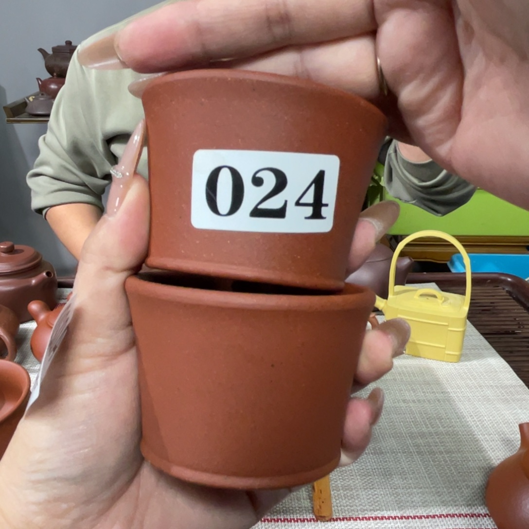 茶杯紫砂宜兴原矿紫砂精品手工