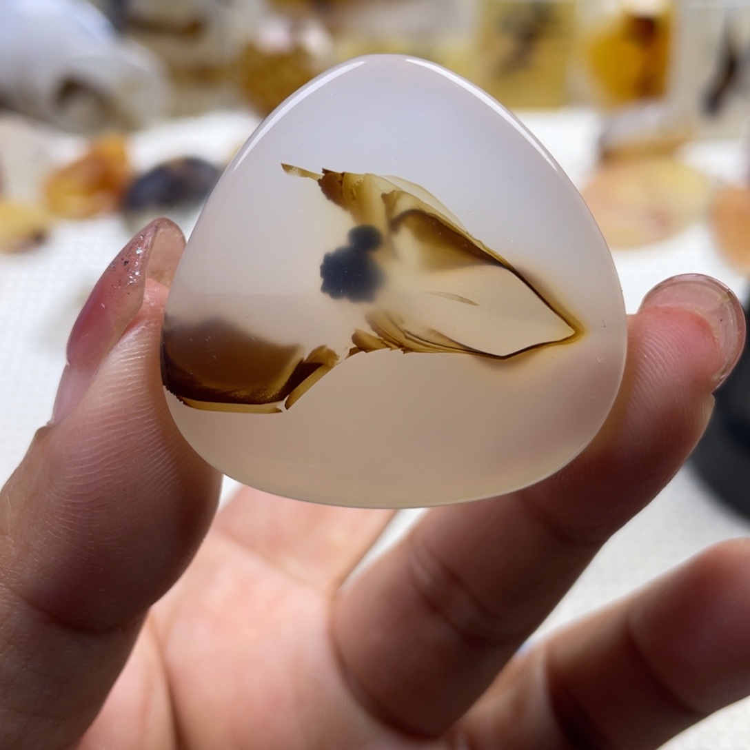 玛瑙/玉髓未镶嵌颈饰