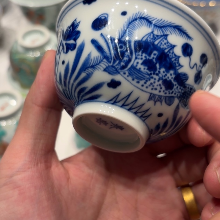 景德镇陶瓷杯子的