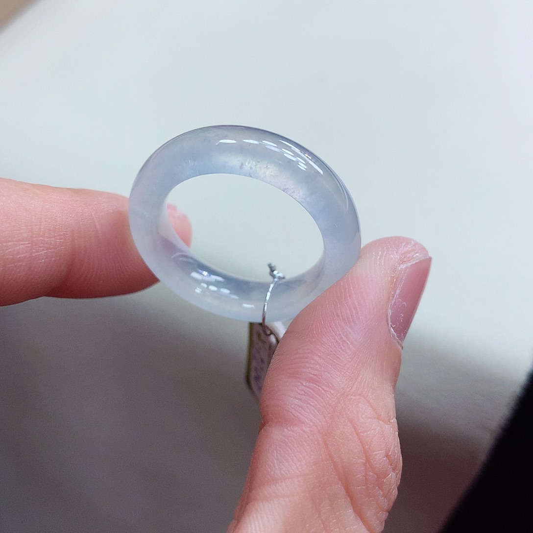 未镶嵌戒指翡翠20-21号