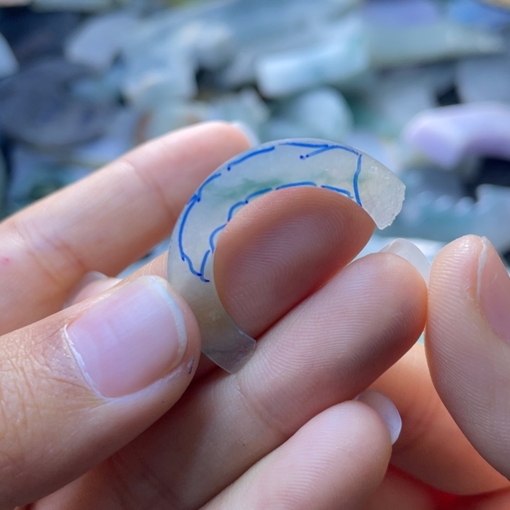 未镶嵌定制翡翠荒*翡翠定制