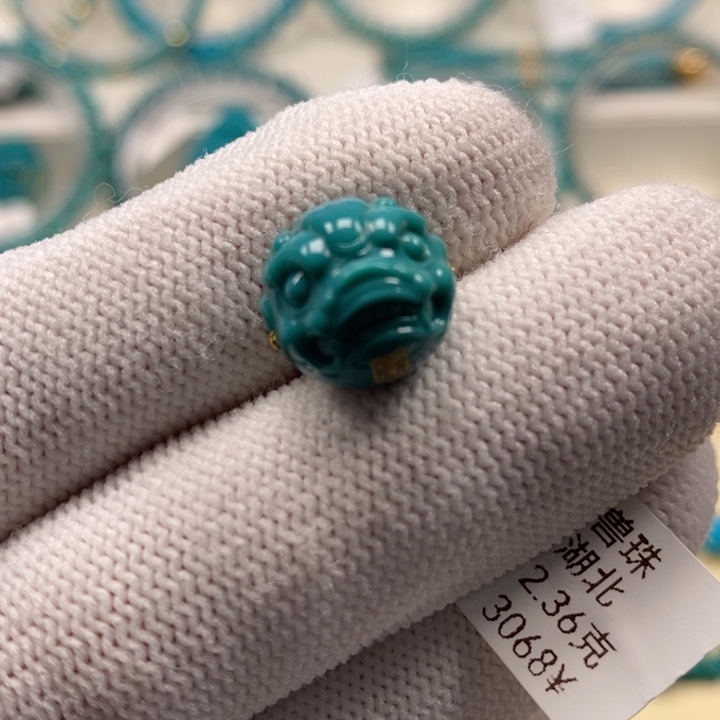 绿松石珠宝奇石未镶嵌