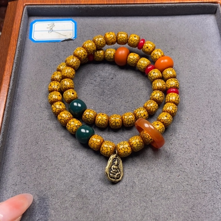 星月菩提吊坠菩提