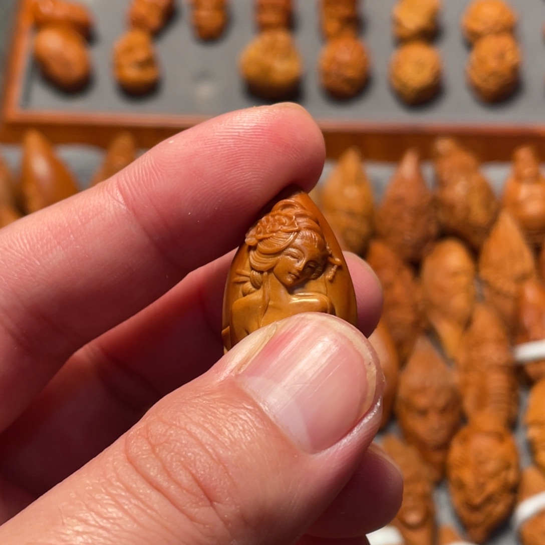 橄榄核手串/手链西施美女2