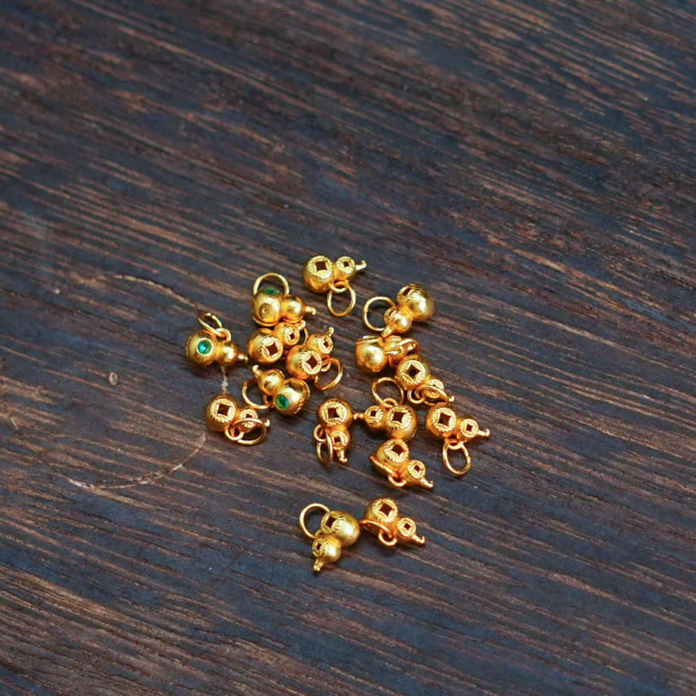 925银银制品 【发1颗】银饰散珠DIY文玩珠宝PJ576