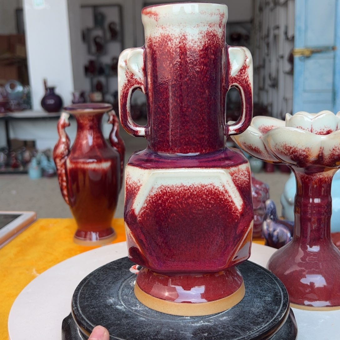 摆件郑家钧窑摆件