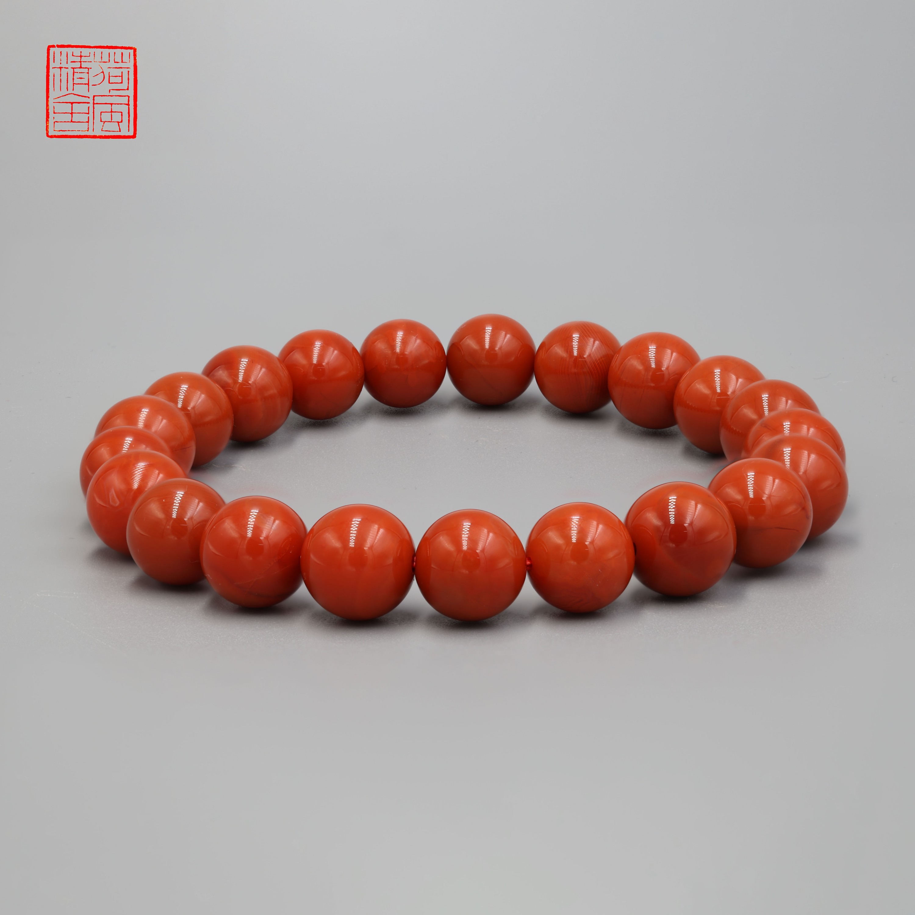 9mm瓦西南红手串-THL031