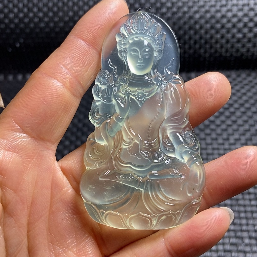 【闪购商品】蛇纹石玉颈饰未镶嵌阿*哥