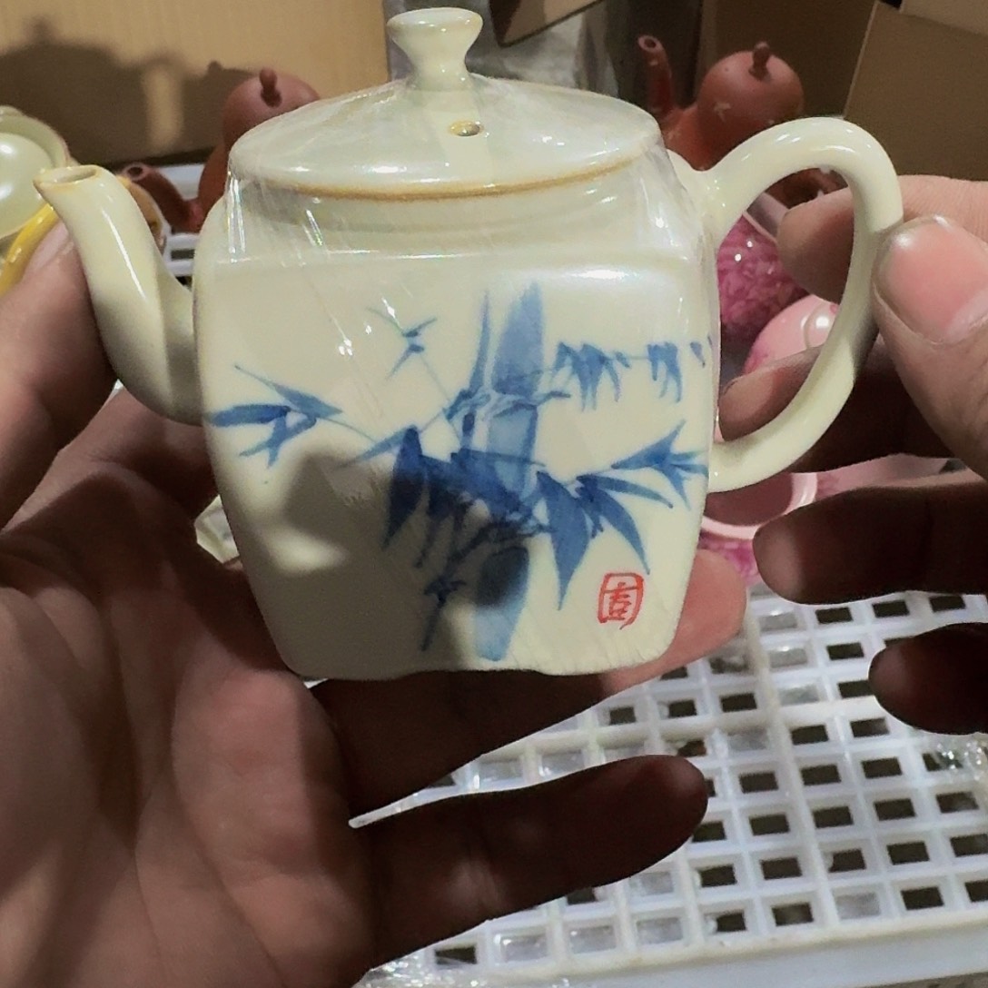 瑕疵茶具，介意勿拍