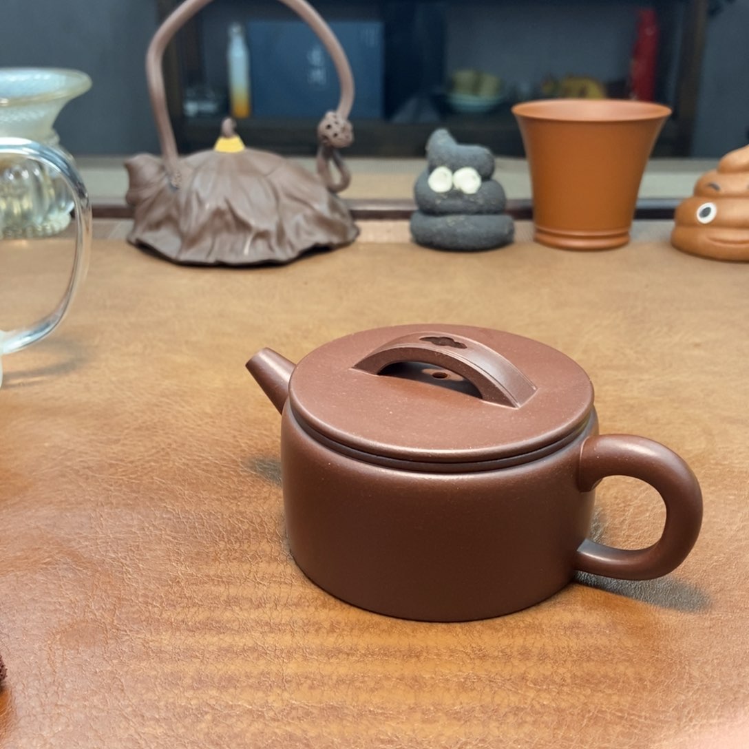 紫砂茶壶汉瓦紫砂壶