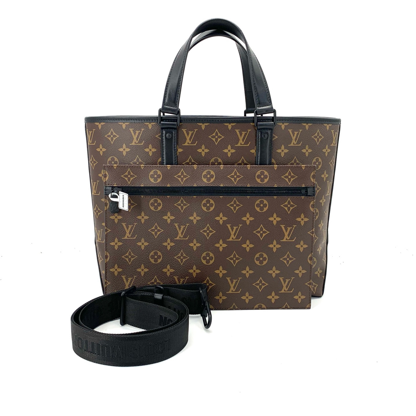 99新 LouisVuitton/路易威登 老花wee-kend子母托特包  尺寸37/29