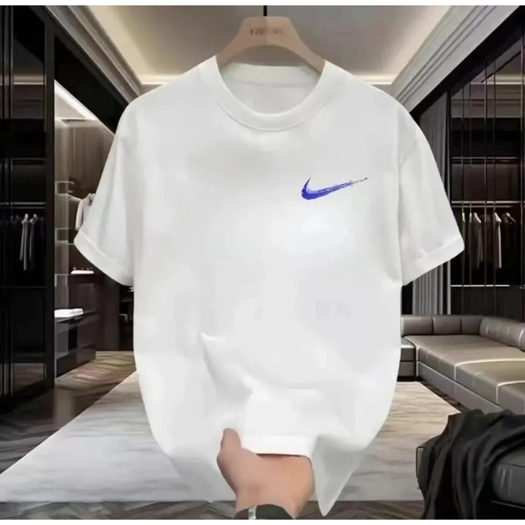 【一折粉丝福利】夏季男女同款百搭时尚潮牌短袖T恤8