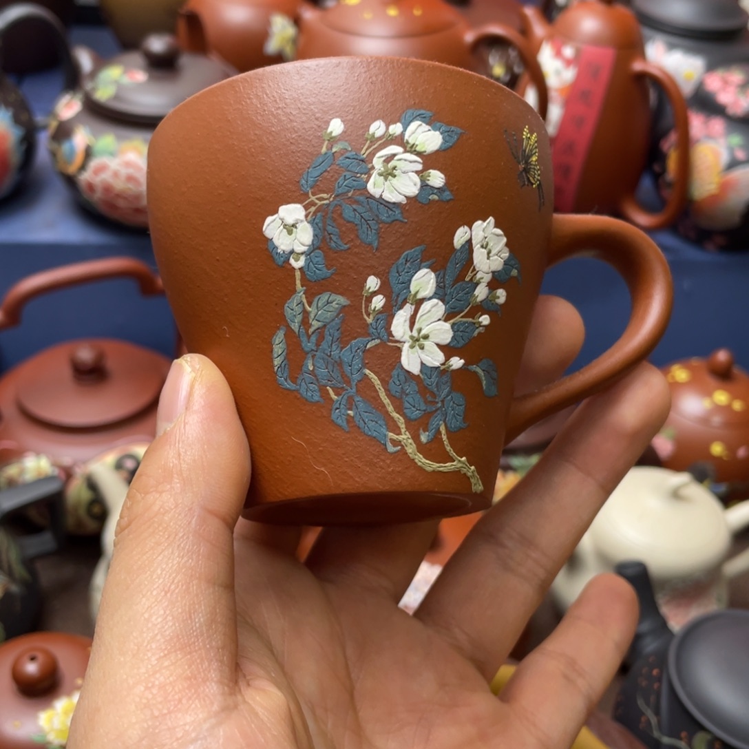 紫砂茶杯紫砂主人杯160cc